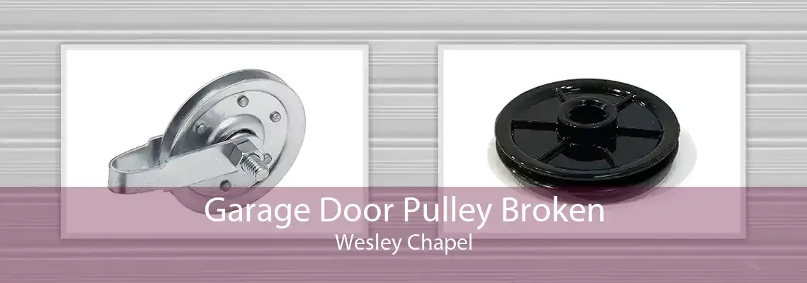 Garage Door Pulley Broken Wesley Chapel