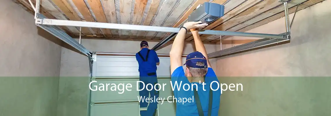 Garage Door Won't Open Wesley Chapel
