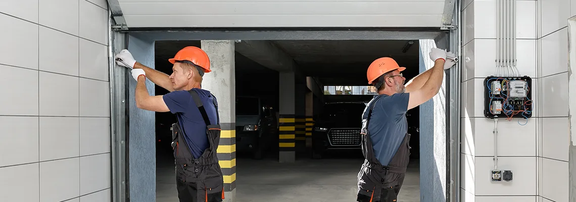 Wooden Garage Door Frame Repair in Wesley Chapel